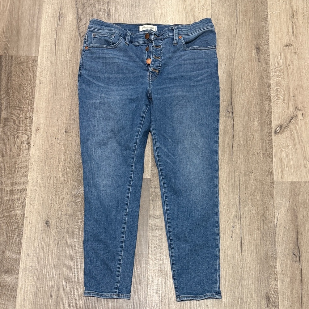 Madewell Blue Ankle Jeans